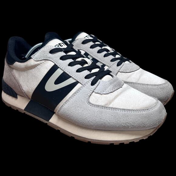 TRETORN Loyola 2.0 Women's Sz 8 Sneakers Black Cream Gray Athleisure Shoes READ - Picture 7 of 15